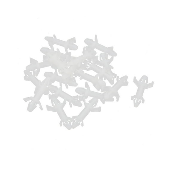 Uxcell 20 Pcs HDB-0813 PCB Reverse Support Spacer Locking Nylon Standoff Height 0.5"