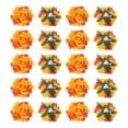 thumbnail image 1 of Uxcell 20 Pcs Rose Flower Hair Clips 4 Inch Flower Hair Pins Flower Brooch for Women Hair Accessories Orange, 1 of 5