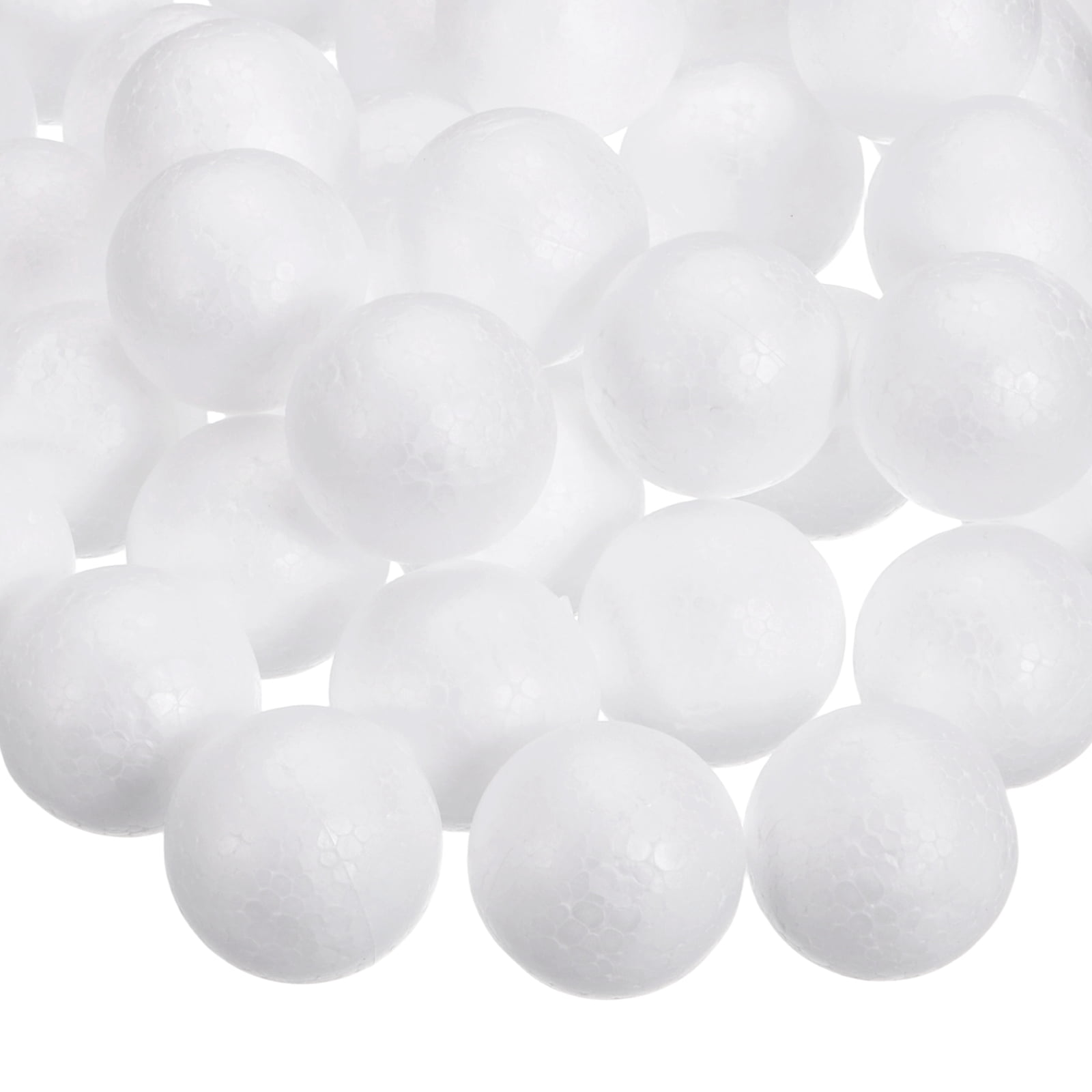 Uxcell 20 Pcs White Craft Foam Balls 2 Inch Smooth Polystyrene Foam Balls for Crafts Christmas Wedding Party Decorations DIY Household Project