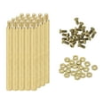 thumbnail image 1 of Uxcell Male Brass Hex Spacer Standoffs Screws Nuts, Hex Column Screw Nut Assortment Kit M2*20+3, 1 of 7