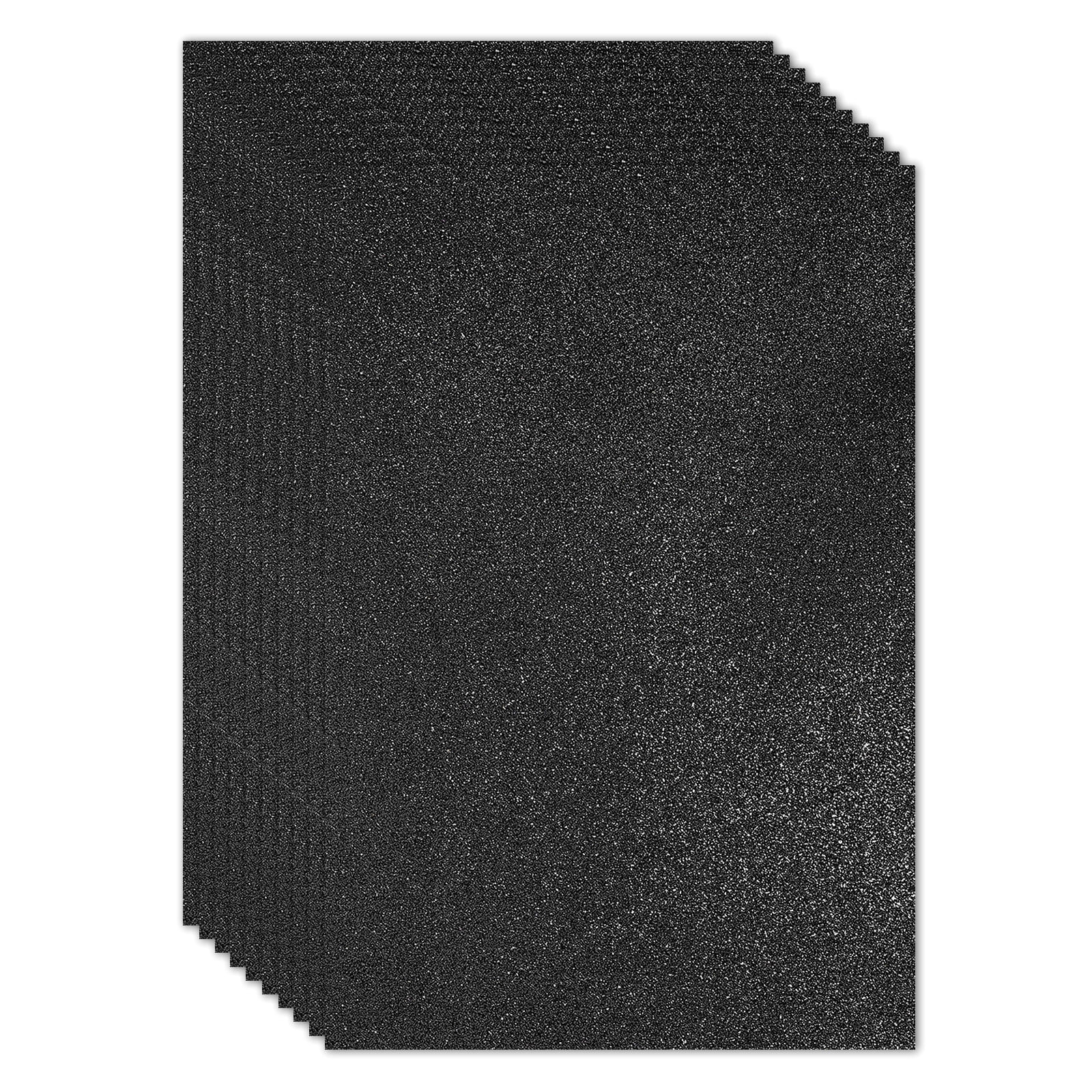 Uxcell 20 Sheets 2mm Glitter Foam Sheet, 16" x 12" Fuchsia Sparkle EVA Paper