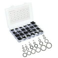 thumbnail image 1 of Uxcell 20 Sizes Metric Nitrile Rubber O-Rings Kit Sealing for Plumbing Automotive Repair, Black 950Pcs, 1 of 5