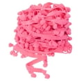 thumbnail image 1 of Uxcell 20 Yards Pom Pom Ball Fringe Trim Ribbon Sewing Trim DIY Crafts, 8mm Pink, 1 of 6