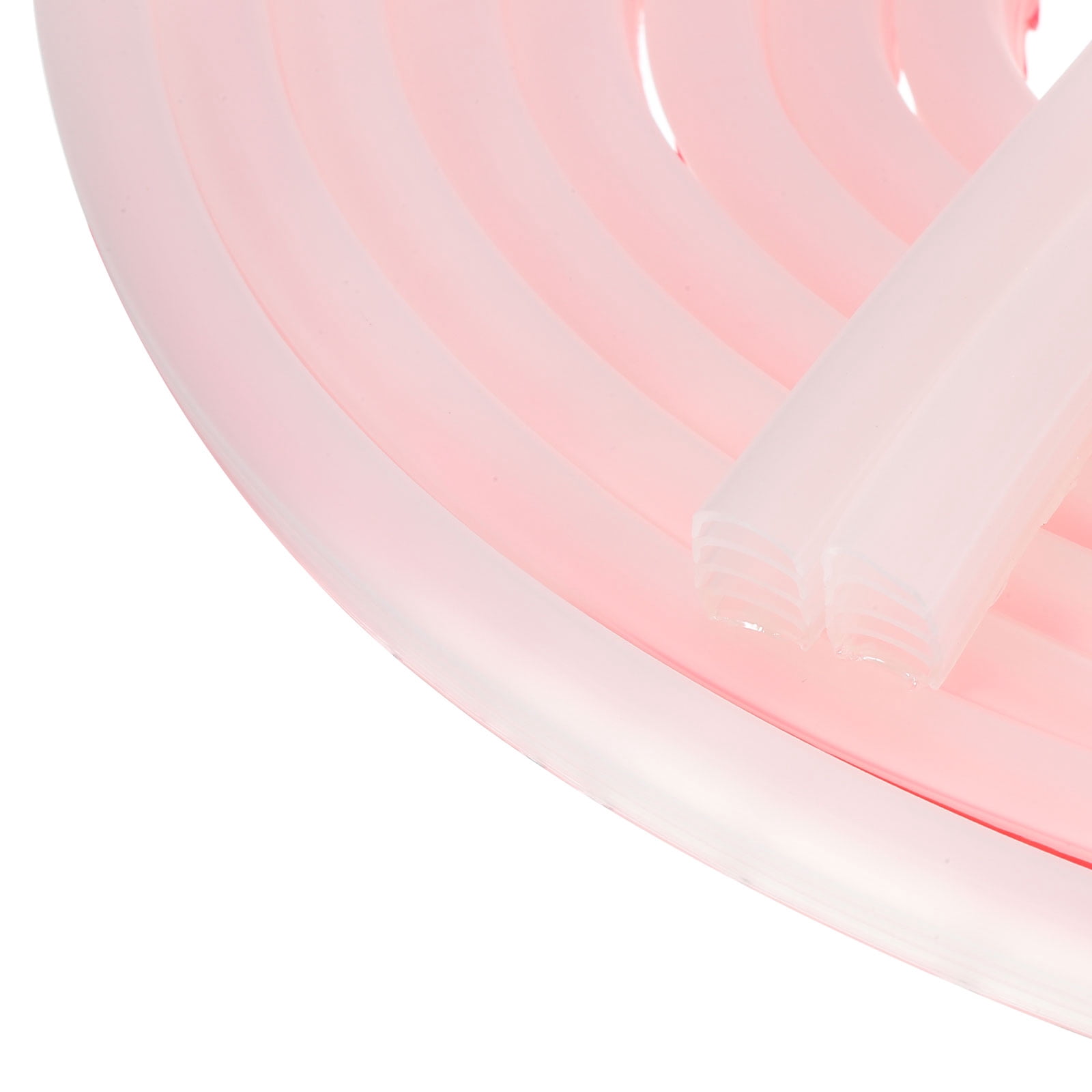 Uxcell 20 ft Silicone Weather Stripping Door Seal Strip, , 0.4" x 0.47", Transparent