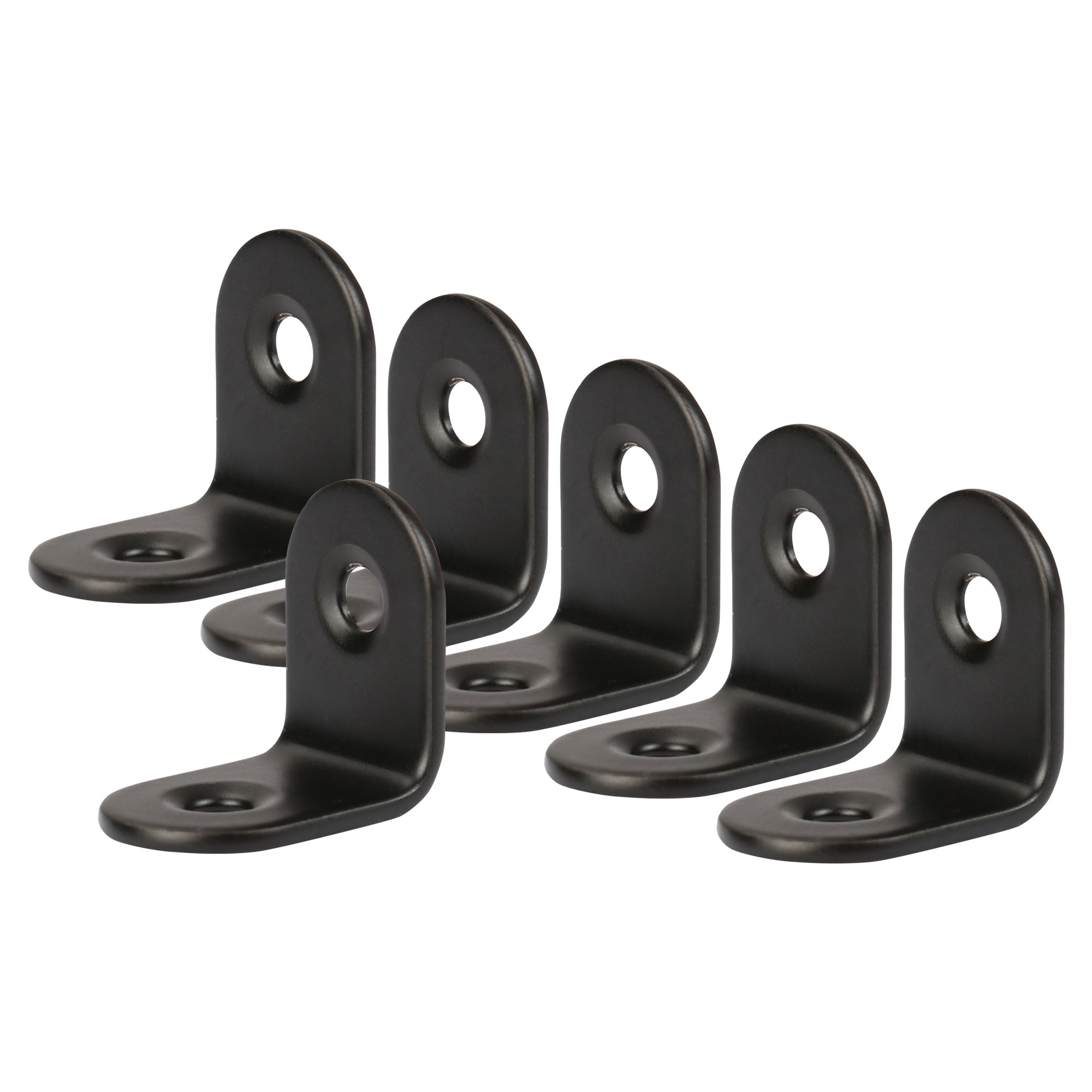 Unique Bargains 20 X 20mm Stainless Steel Black L Shaped Angle Brackets Unique Bargains 20 X 20mm Stainless Steel Black L Shaped Angle Brackets