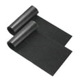 thumbnail image 1 of Uxcell 2 Pcs Twill Fabric Patches Iron-on Patches Clothing Repair Patch Craft 51 x 8 cm Black, 1 of 5
