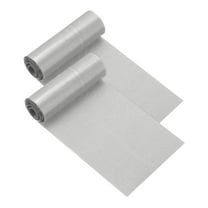 Uxcell 2 Pcs Twill Fabric Patches Iron-on Patches Clothing Repair Patch Craft 20.07'' x 3.15'' Grey