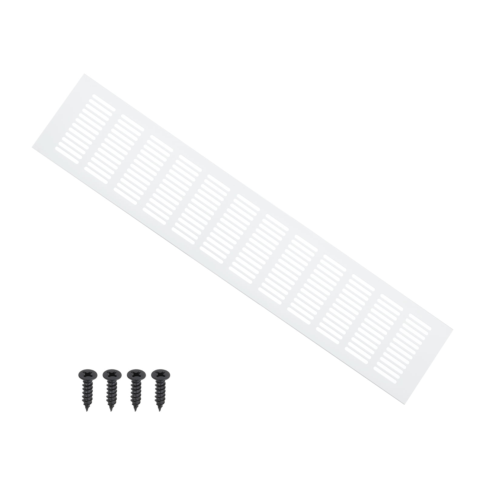 Uxcell 20 x 4 Inch Door Air Vent Cover, 1 Pcs Heavy Duty Grille Ventilation