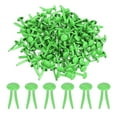thumbnail image 1 of Uxcell 200 PCS Paper Brass Fasteners Split Pins Pastel Mini Metal Brads, Green, 8 x 15 mm, 1 of 6