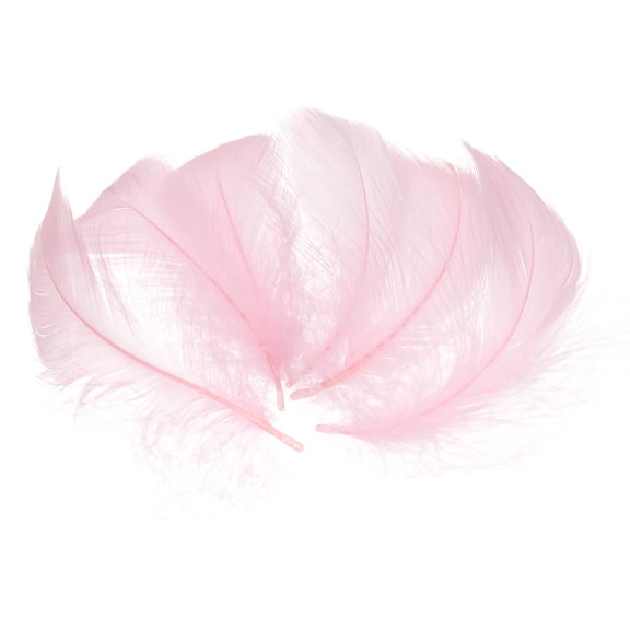 Uxcell 200 Pack Pink Craft Feathers, 3-5 Inch Colored Feathers for Crafting, Fluffy Feather Bulk for DIY Crafts, Dream Catcher Supplies, Wedding Party Decoration