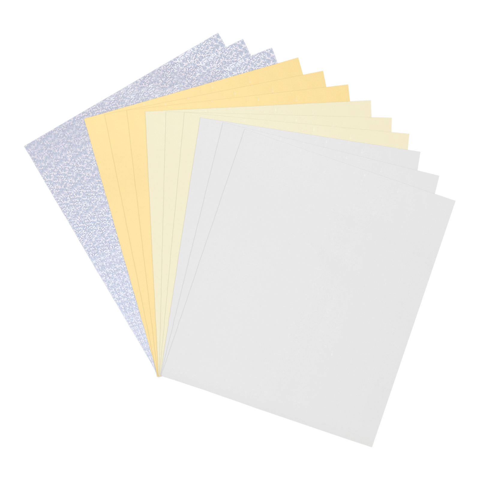 Uxcell 200 Pack Toner Reactive Foil Transfer Sheets 8.5x11 Hot Foil Paper for Laser Printer Scrapbooking,4 colors
