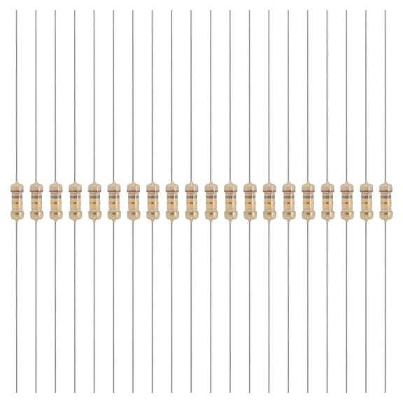 Uxcell 200 Pcs 1/4W (0.25 Watts) 1.8 Ohm ±5% Carbon Film Resistor, Carbon Film Single Fixed Resistor Great for DIY Electronic