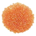 thumbnail image 1 of Uxcell 2000-Pack Glass Seed Beads, 1.5x1mm/0.06x0.04 Inch Tube Mini Glass Bugle Beads for DIY Earrings/ Necklaces/Bracelets/Jewelry Making [Orange], 1 of 6