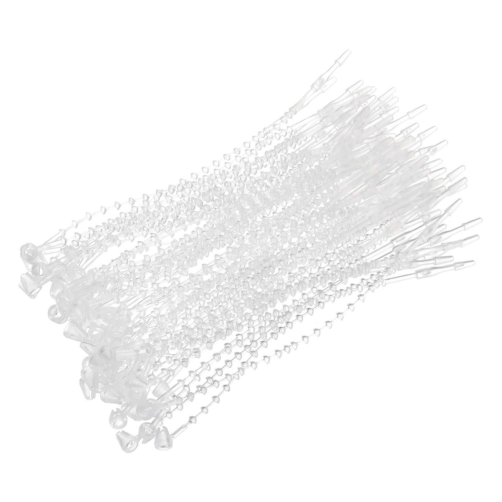 Uxcell 2000 Pcs Beaded Loop Tie Fasteners, 3 Inch Snap Lock Pin ...