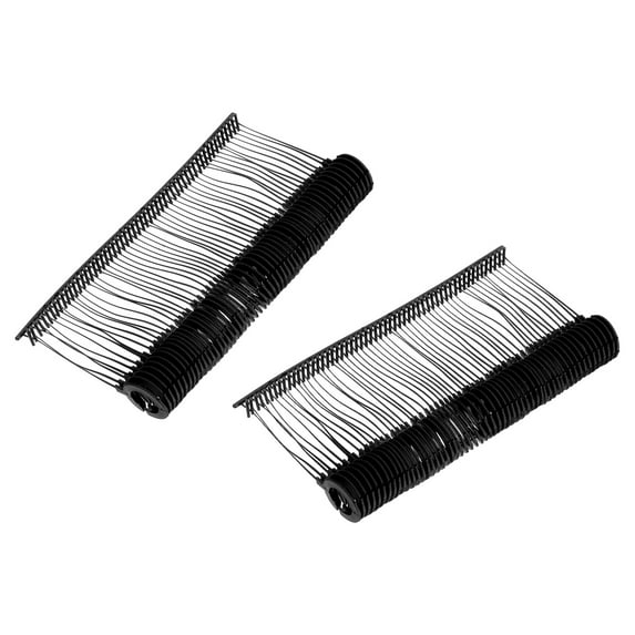 Uxcell 2000Pcs Round Hook Fasteners 1.38" Black Standard Tagging Gun Refill Barb