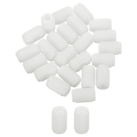Uxcell 200Pack 0.39"x0.67" Hinge Dowels, Plastic Dowel Insert for Cabinet Door Hinges Furniture Connections, White