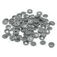 thumbnail image 1 of Uxcell 200Pack 5mm Hinged Screw Cover Caps Plastic Fold Screw Snap Covers, Gray, 1 of 5
