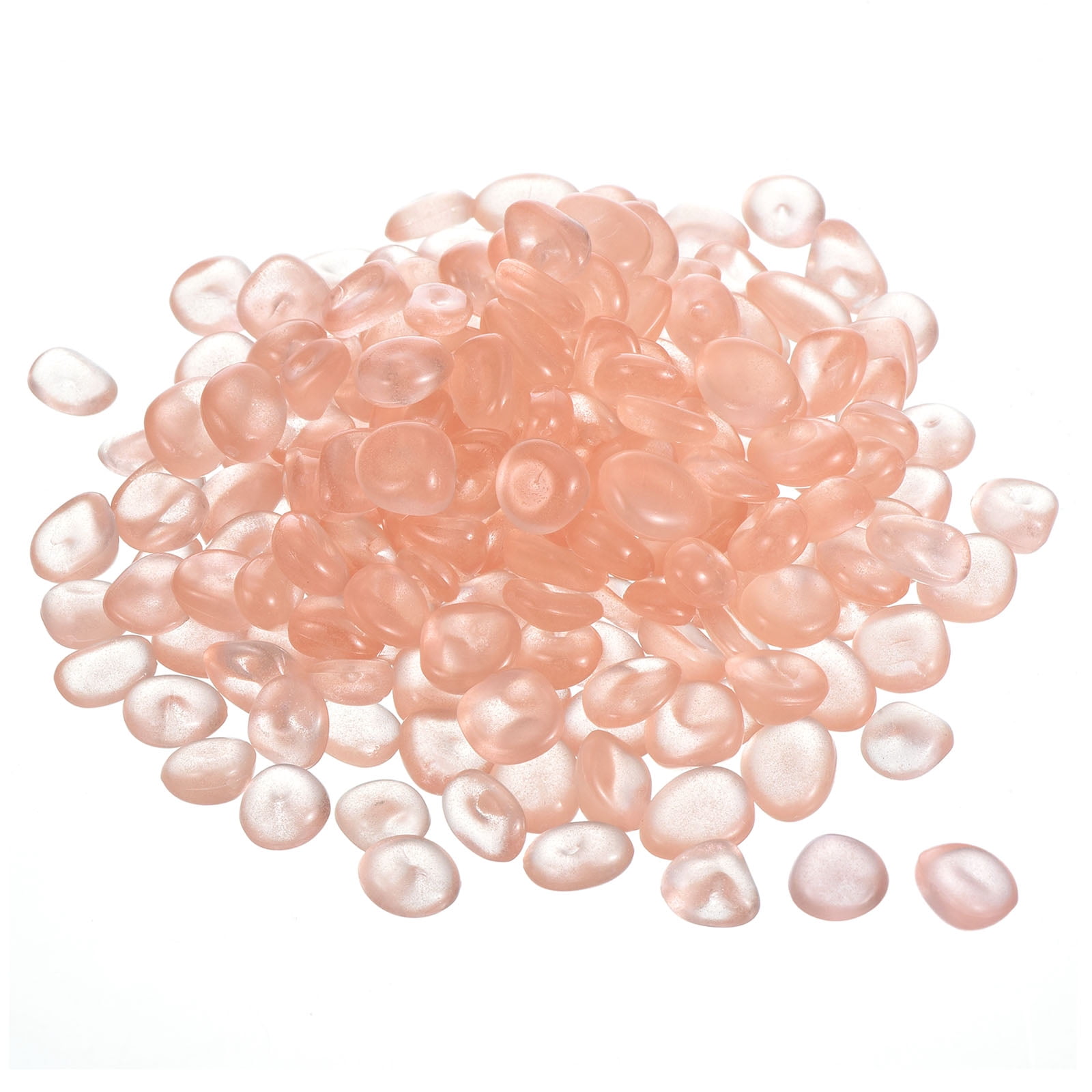 Uxcell 200 Pack Glow Rocks 0.51''-0.67'' Glow Pebbles Decoration in the ...
