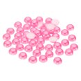 thumbnail image 1 of Uxcell 200Pcs Flatback Pearls Beads for Crafting, 12mm Half Round Resin Beads Flatback Pearls for Nail Charms, Pink, 1 of 6