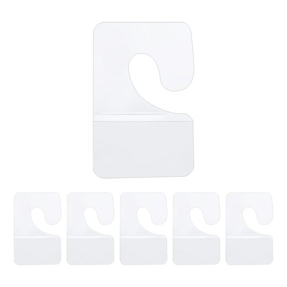 Uxcell 200Pcs Hang Tabs Hook Hang Tags, 1.06 x 1.65 inch Self Adhesive Hanging Tabs For Sale Items