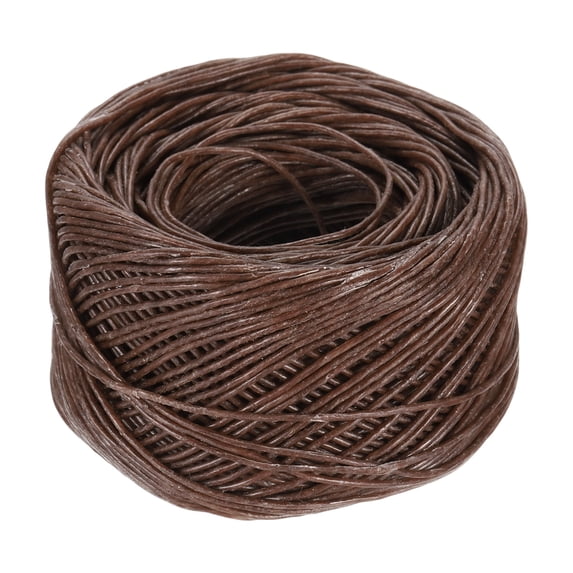 Uxcell 200ft Beeswax Candle Wick, 80mm Candle Wicks for Candle, Coffee 1.2mm