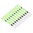 thumbnail image 1 of Uxcell 200mm 8 Inch Hand Wrist Strap Lanyards, 10 Pcs Nylon Adjustable Wristlet String Cord, Green, 1 of 6