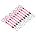 thumbnail image 1 of Uxcell 200mm 8 Inch Hand Wrist Strap Lanyards, 20 Pcs Nylon Adjustable Wristlet String Cord, Pink, 1 of 6