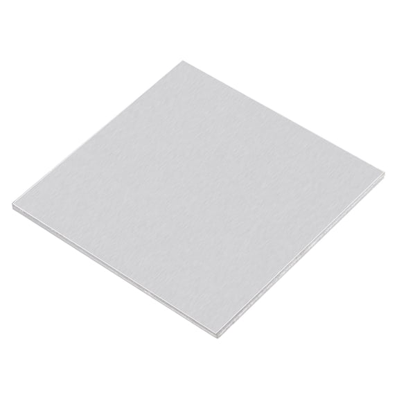 Uxcell 200mm x 200mm x 3mm Rectangle 1060 Aluminum Sheet Flat Metal Plate Stock