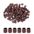 thumbnail image 1 of Uxcell 200pcs Sanding Drums 3/8 Inch Grit 120 Sanding Sandpaper Mini Sanding Sleeves for Drum Sander Rotary Tools, 1 of 7