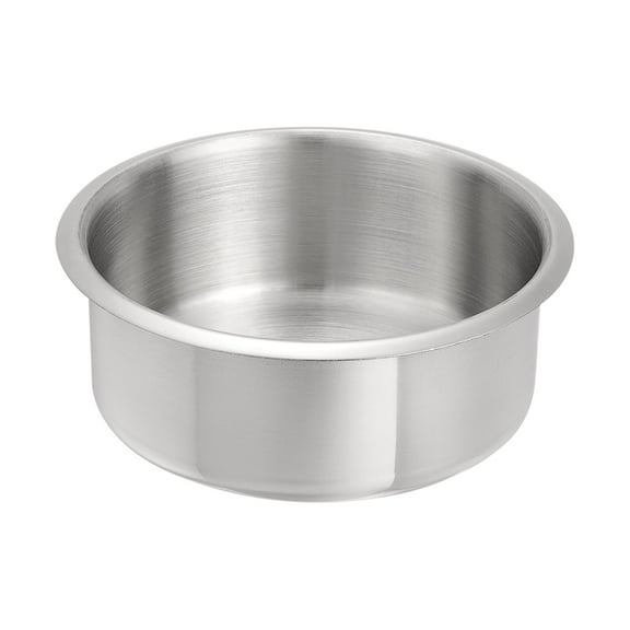 Uxcell 201 Stainless Steel Drop-in Cup, 1.54" x 4.06" Drink Can Holder Poker Table Cup Holder Insert, Silver