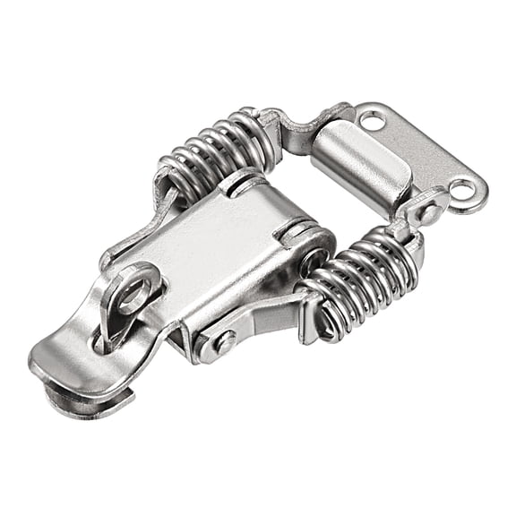 Uxcell 201 Stainless Steel Spring Loaded Toggle Latch Catch Clamp 66mm