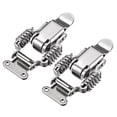 thumbnail image 1 of Uxcell 201 Stainless Steel Spring Loaded Toggle Latch Catch Clamp 68mm 2pcs, 1 of 6