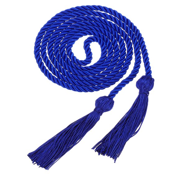 Uxcell 1Pcs 2026 Tassel Graduation 67" Honor Braided Graduation Cords Blue