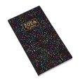 thumbnail image 1 of Uxcell 2026 Daily Planner Notebook, 6.8 x 3.8" 64 Sheets Undated to Do List Daily Weekly Monthly Goals Pocket Notebook for Office Home Study Work Weeding Time Management, Colorful Black, 1 of 7
