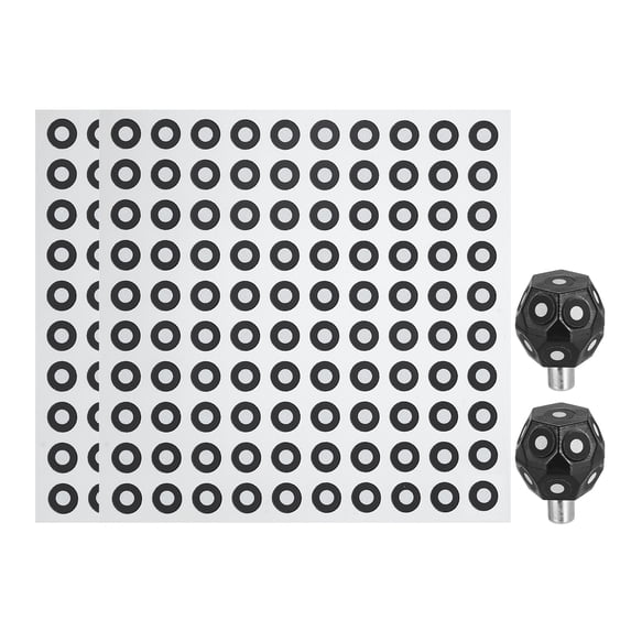 Uxcell 202Pcs 3D Scanning Marker for 3D Scanner, Inner 3mm Outer 6mm ...