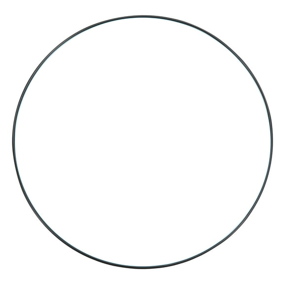 Uxcell 205x200x2.65mm Nitrile Rubber O Rings Metric Sealing Gasket, Black