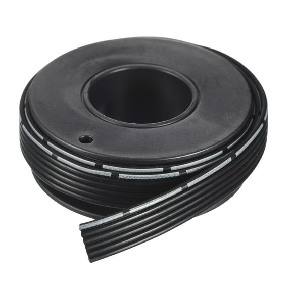 Uxcell 20AWG Silicone Ribbon Cable 6Pin 20 Gauge Flat Cable Flexible Silicone Wire 1.5m/4.9ft Black Tinned Copper Wire