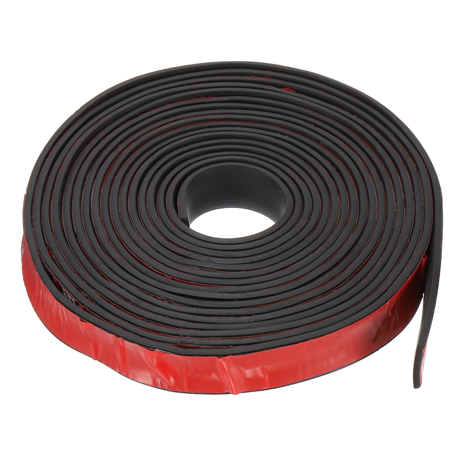 Uxcell 20Ft Weather Stripping Door Seal, 1"W x 1/8"T Rubber Adhesive Seal Strip