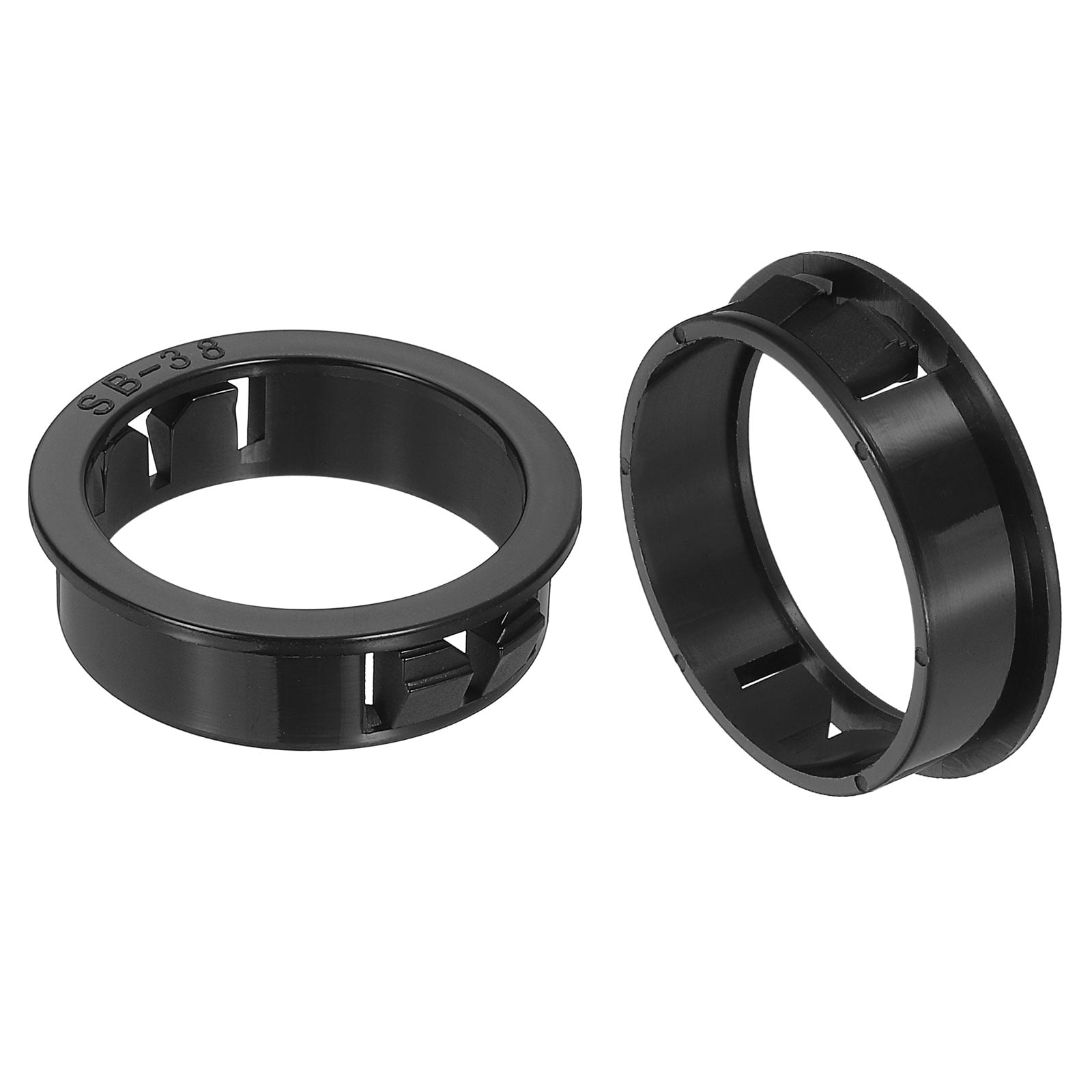 Uxcell 20Pack 37.6mm Cable Snap Bushing Grommet Protector, Round ...