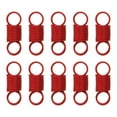 thumbnail image 1 of Uxcell 20Pack Beads Stopper Mini Spring Clamps Bead Jewelry End Clasps, Red, 1 of 5