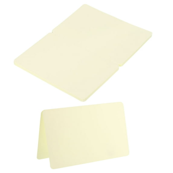 Uxcell 20Pack Table Place Cards, Printable Place Name Cards for Table Setting Wedding Dinner ...