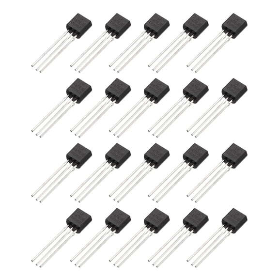 Uxcell 20Pcs 78L08 Transistor Kit, +8V 100mA Three-Terminal Voltage Regulator Kit TO-92 for Electronics Projects