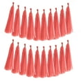 thumbnail image 1 of Uxcell 20Pcs Bright Red Tassel Garland 14.6 x 9.4 Inch Tissue Paper Tassel Banner, 1 of 6