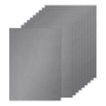 thumbnail image 1 of Uxcell 20Pcs Glitter Cardstock Paper, 250gsm Sparkly Paper Grey A4, 1 of 6