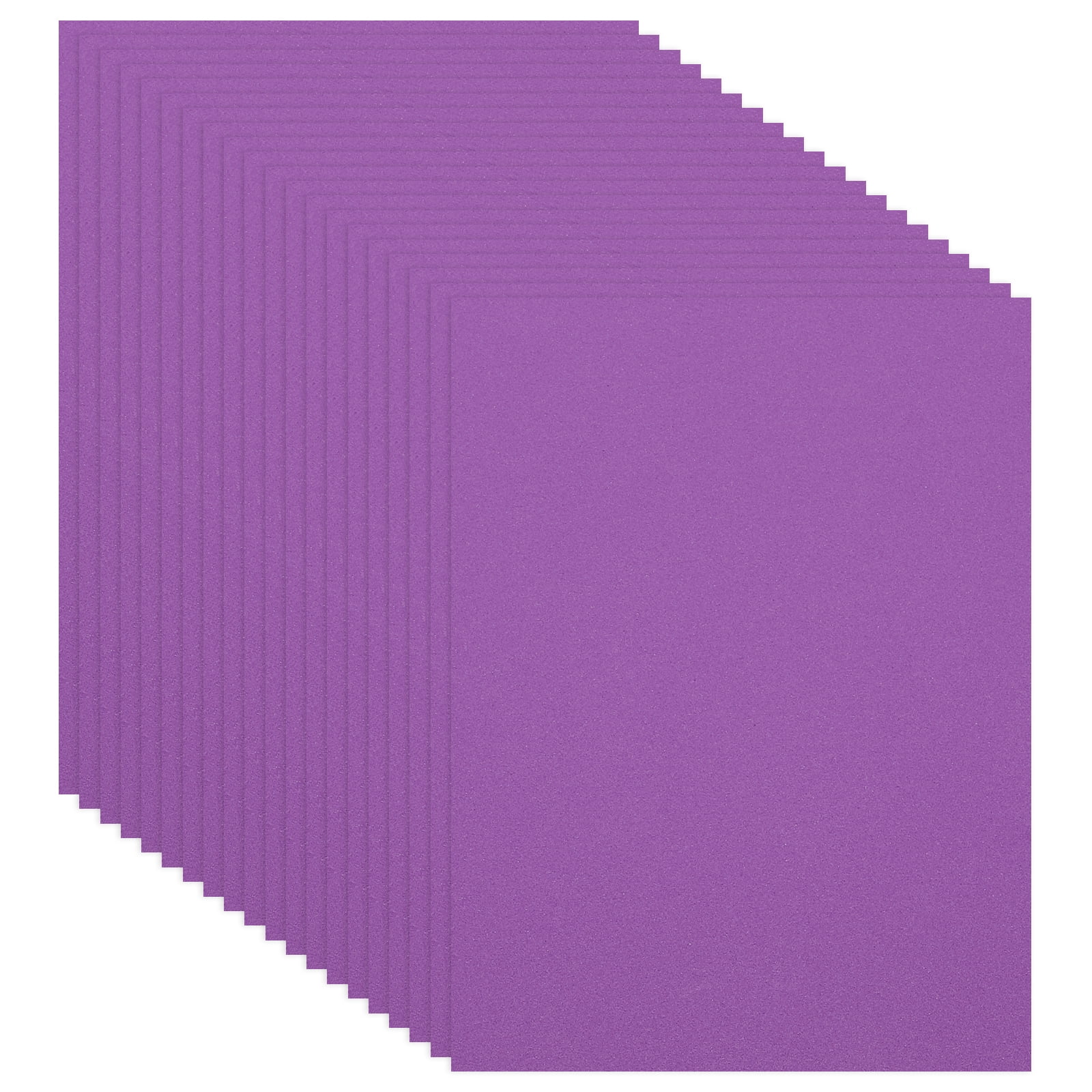 Uxcell 20Pcs Light Purple EVA Foam Sheets, 15.7 x 11.8 Inches 1mm Thick Foam Sheets for Crafts