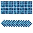 thumbnail image 1 of Uxcell 20Pcs Mosaic Tile Stickers, 10 x 10cm Square Wallpaper Self-Adhesive Waterproof (Style 5), 1 of 6