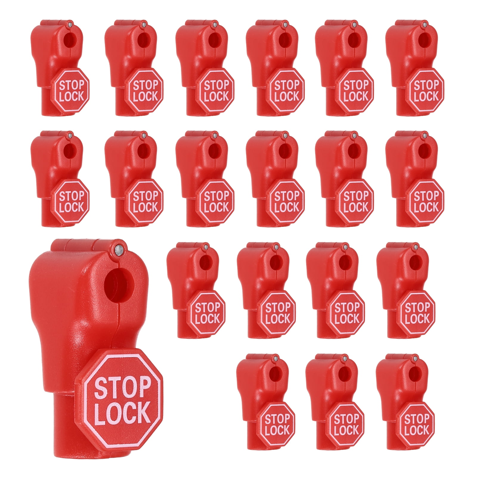 Produktbild von 50x Peg Hook Locks 6 Mm – Magnetisch Entriegelbar, ABS – Für Ladensicherung