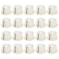 thumbnail image 2 of 20pcs 6mm Threaded Knurled WH148 Potentiometer Knobs – 15x17mm, Yellow, By PF 2 of 3