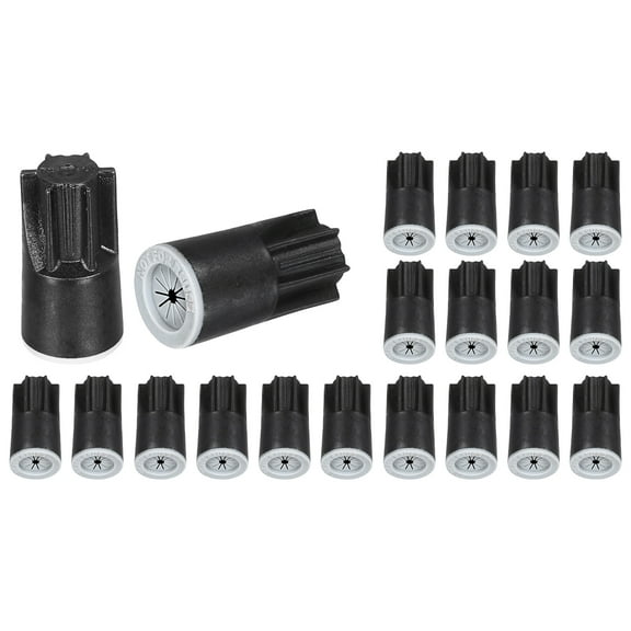Uxcell 20Pcs Waterproof Wire Connector, Cable Terminal Connectors 22-12AWG Twist Nut Caps