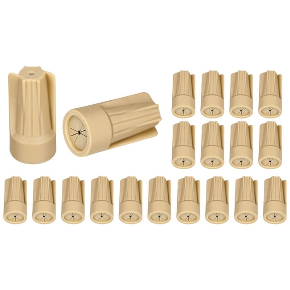 Uxcell 20Pcs Waterproof Wire Connector, Cable Terminal Connectors 22-6AWG Twist Nut Caps